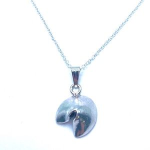 Fortune Cookie Necklace May Be Personalized